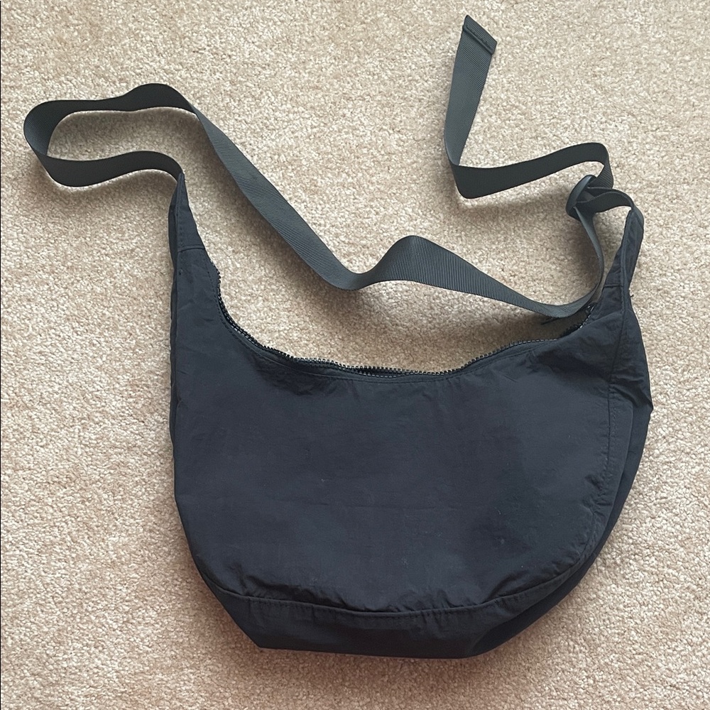 Medium crescent crossbody bag